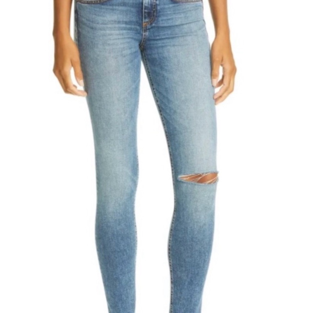 Rag & Bone Cate Ankle Skinny Jeans, Color: Bloomfield